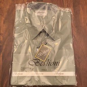 Berlioni Men’s Dress Shirt Sage